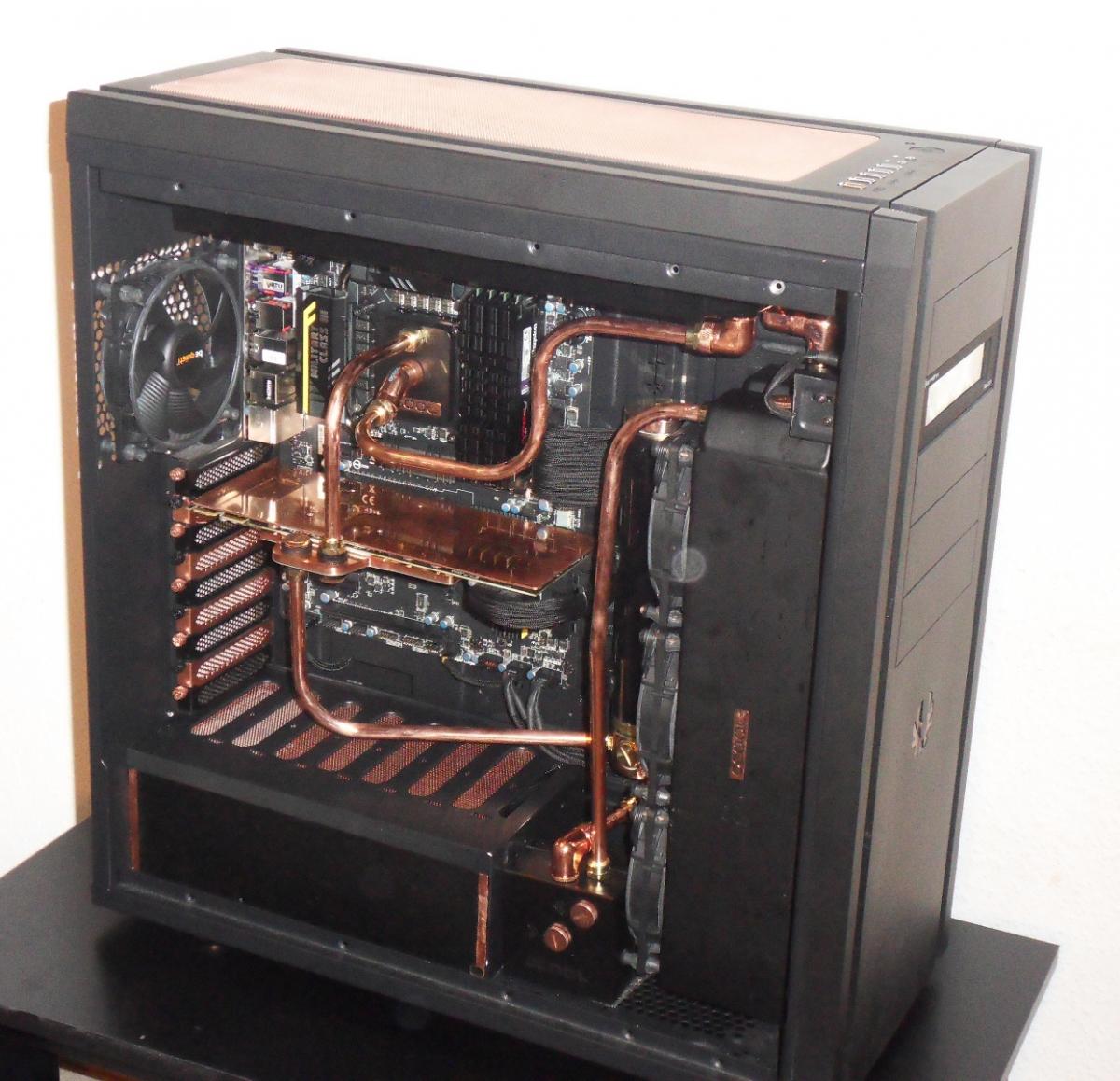 Un Shinobi XL avec watercooling en cuivre : un mod par NB91®